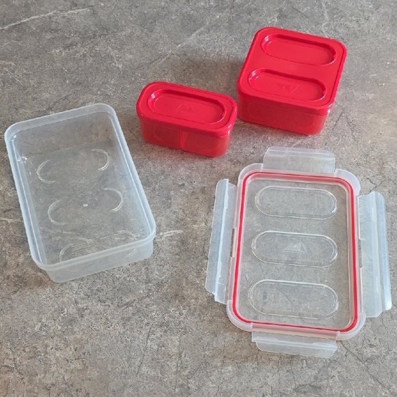 (J39) Pink Kitchen Food Storage Solution - Picture 5 of 7